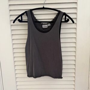 NWT Lace Trim Tank